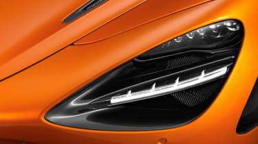 McLaren 720S - front light detail