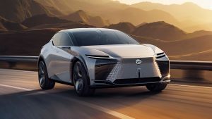 Lexus LF-Z Electrified concept - front action