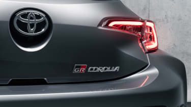 Toyota GR Corolla - rear detail