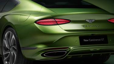 New Bentley Continental GT Speed - rear light