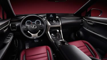 Lexus NX revealed interior