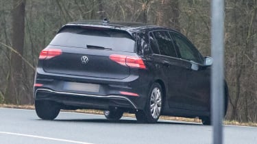VW Golf Mk8 spies - rear 3/4