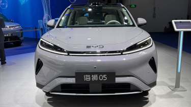 BYD Sealion 05 on display at Shanghai Auto Show