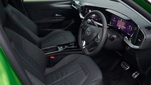 Vauxhall Mokka-e - front seats