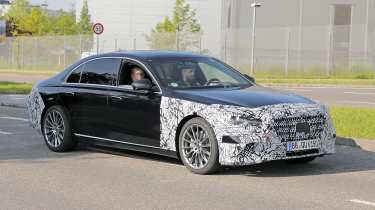 New facelift Mercedes S-Class - front 