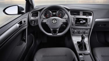 Volkswagen Golf BlueMotion concept interior
