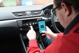 Skoda Superb long-term test - android auto on