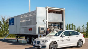 BMW 5 Series GT Hydrogen Fuel Cell - static