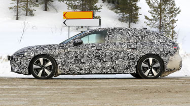 Audi A5 Avant (camouflaged) - side
