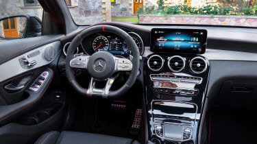 Mercedes-AMG GLC 43 Coupe 2019 facelift interior