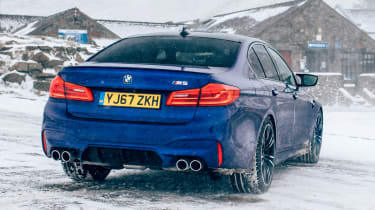New BMW M5 - rear