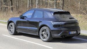 Porsche Macan spy shot