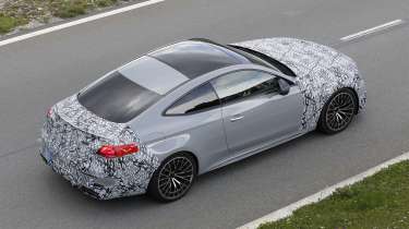 Mercedes-AMG CLE 63 spotted - rear angled