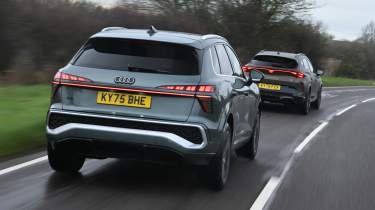 Audi Q3 vs Cupra Formentor - rear 3/4