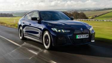 BMW i4 M60 - front tracking