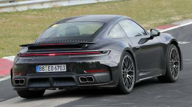 Porsche 911 Turbo S Facelift - rear 3/4