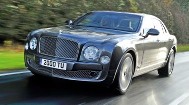 Bentley Mulsanne Mulliner front tracking