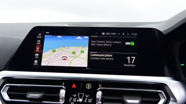 BMW 230i - infotainment screen