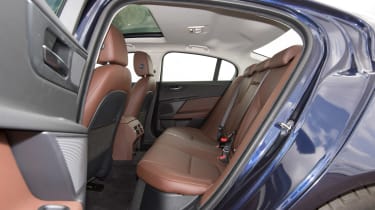 Jaguar XE AWD - rear seats