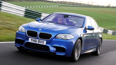 BMW M5 UK drive front tracking