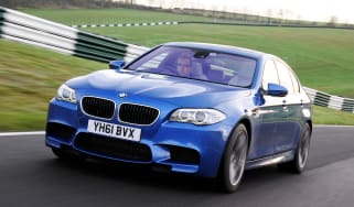 BMW M5 UK drive front tracking