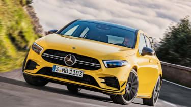 Mercedes-AMG A 35 - front cornering