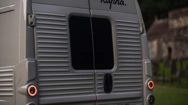 New Citroen Type H EV - rear lights 
