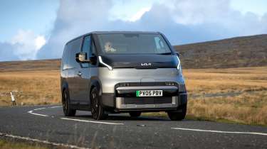 Kia PV5 Cargo - front cornering