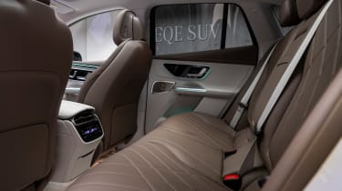 Mercedes EQE SUV - rear seats