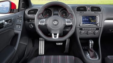 VW Golf GTI Cabriolet dash