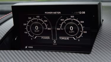 Aston Martin Vantage GT8 - power meter