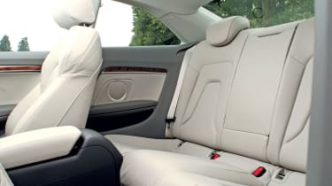 Audi A5 rear seat