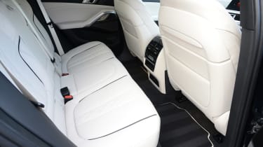 BMW X6 - rear seats
