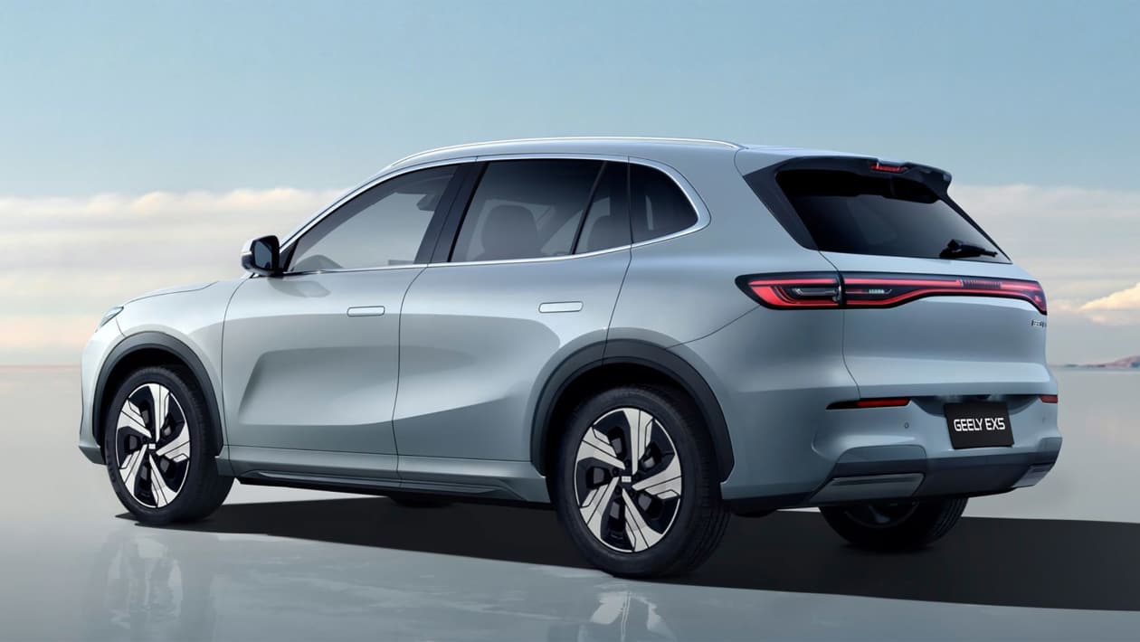 Geely EX5 - сзади