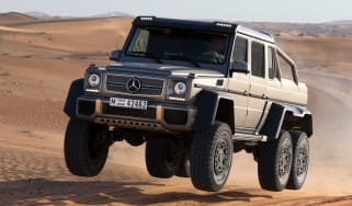 Mercedes G63 AMG 6x6 front action