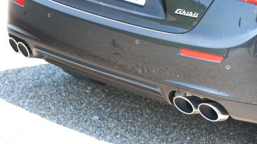 Maserati Ghibli diesel exhausts