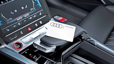 Best EV charging apps - Audi charging service card