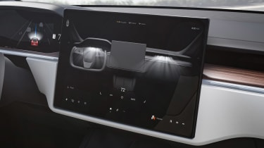 Tesla Model S facelift - screen