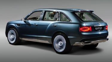 Bentley EXP 9 F concept  rear three-quarters