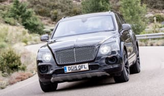Bentley Bentayga prototype first drive - front action