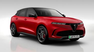 Alfa Romeo Stelvio design render - front