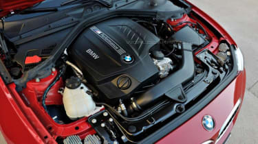 BMW 2 Series engine bay 