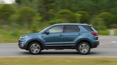 Changan CS55 - side action