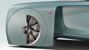 Rolls-Royce Vision Next 100 - front wheel detail
