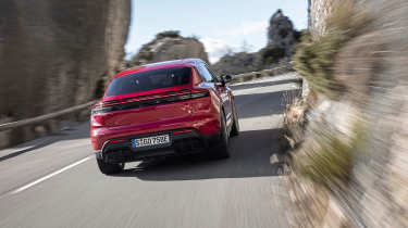 Porsche Macan Electric GTS - rear action