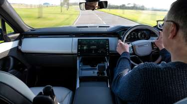 Range Rover Sport long-term - over the shoulder driving