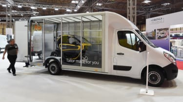 Renault Master Twizy in back