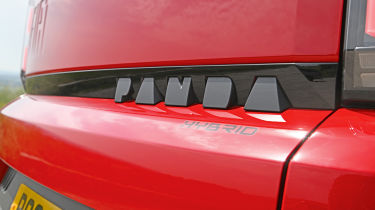 Fiat Grande Panda - rear Panda badge