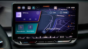 Cupra Terramar - infotainment screen