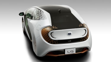 Toyota LQ concept - rear 3/4 static